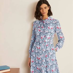 Boden Sylvia Surf Parrot Paradise Dress (size 8)